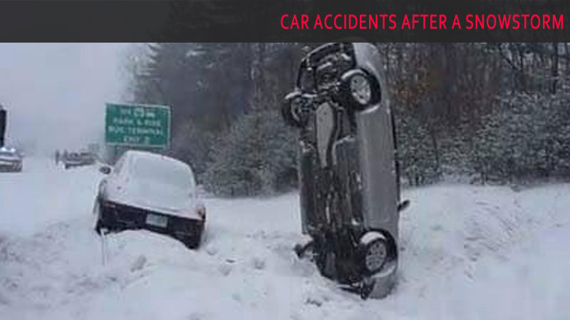 Car Accidents After a Snowstorm