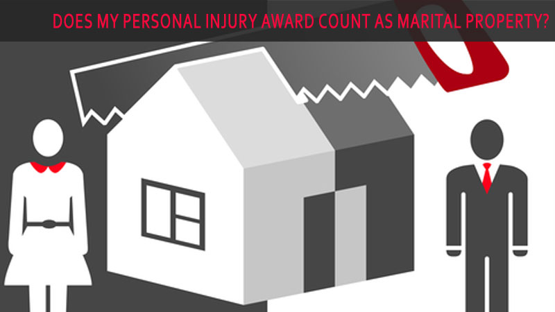 Does my personal injury award count as marital property?